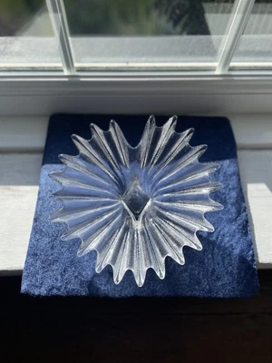 £4.50 • Buy Glass Dish Dartington Crystal 8.1/2 Inches Unused