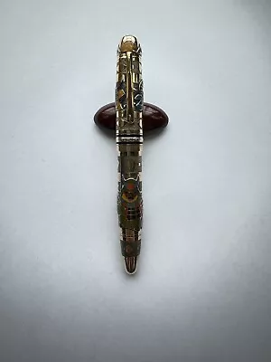 Montblanc 149 “Samurai” Gold Overlay  • $3500