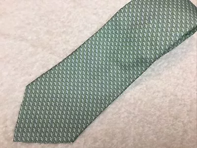 VINEYARD VINES Classic Silk Necktie Whales Green • $12.90