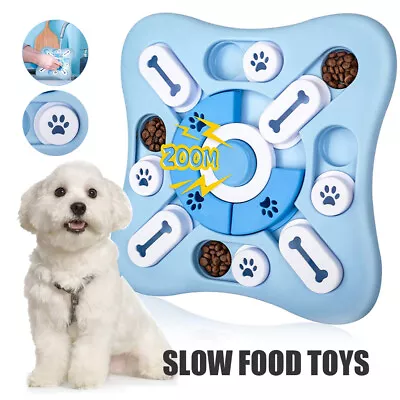 Dog Puzzle Mat Toy Pet Snuffle Mat For Dogs Puppy Interactive Feed Training Game • £12.89