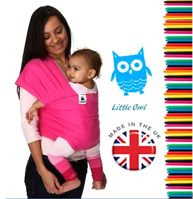 £11.99 • Buy BABY WRAP SLING Summer Breathable, Silky Soft And Extra Light - MANY COLOURS!!!