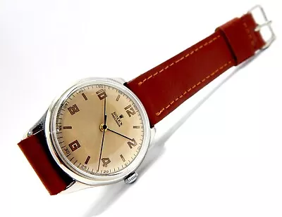 Vintage Watch ROLEX Precision Hand Winding Case Steel 35mm 1950c Men Working • $745