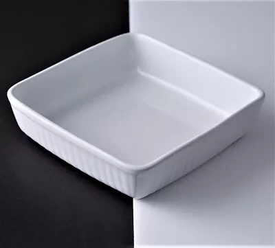 24cm Mason Cash Square Ceramic Meat Roasting Pie Baking Tray Oven Dish Kitchen • £11.95