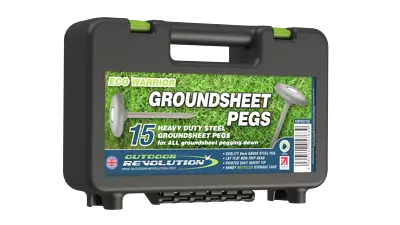 £11.99 • Buy Outdoor Revolution Eco Warrior Groundsheet Pegs ORPEG725