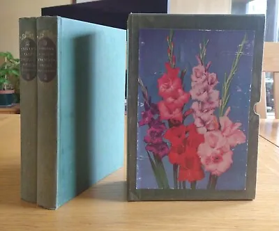 Odhams Press Garden Encyclopedia Illustrated (2 Vol Box) Richard Sudell 1959 • £1.95