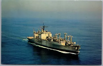 USS Flint AE-32 Navy Ship Postcard W149 • $4.99