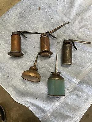 Vintage Oil Can Lot • $25