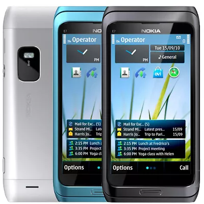 Nokia E7 E7-00 Touch Screen Slide Keyboard 16GB Unlocked 3G Wifi Original Phone • $81.78