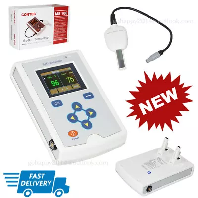 MS100 SpO2 Patient Simulator R-curves Oxygen Saturation PR Simulation • $499