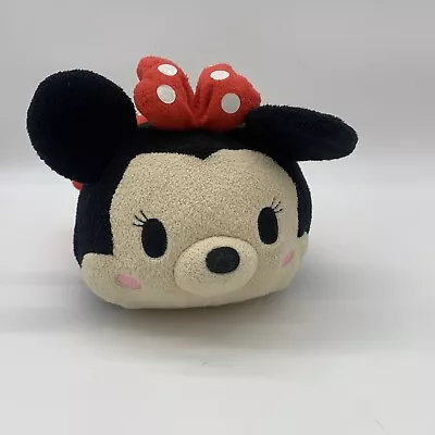 Disney Tsum Tsum Large Minnie Mouse Plush Toy-Cushion/pillow 13  33cm • £8