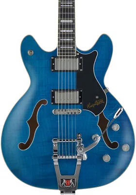 Hagstrom Tremar Viking Deluxe Semi-Hollow Electric Guitar Cloudy Seas • $749.99