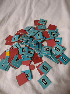 Scrabble For Juniors 3rd Edition Vintage Replacement Letters • $2.59