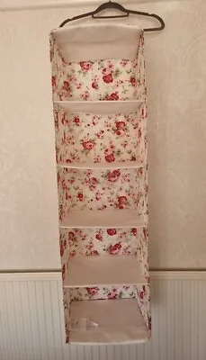  IKEA Drona Cath Kidston Rosali Wardrobe Hanging Storage Floral 5 Section • £14.99