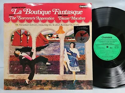 Sir Alexander Gibson - La Boutique Fantastique - OG 1973 UK LP - DBX - NM • $1
