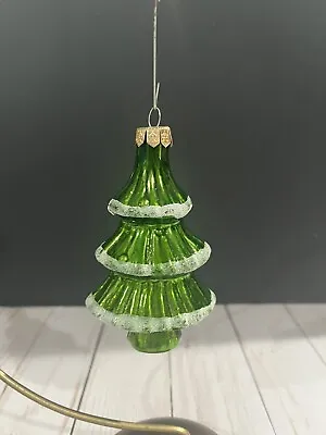 Vintage Blown Glass Christmas Tree. • $14.99