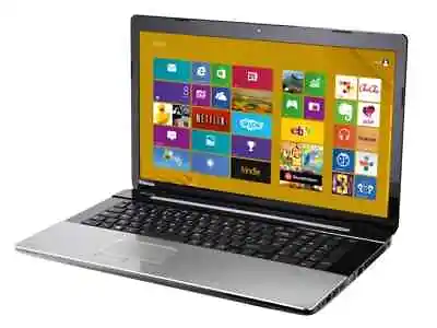 Toshiba Laptop Intel I3 17.3 Screen 256GB SSD 8GB Ram Webcam Windows 10 • £209.99