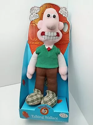 NEW Vintage Talking Wallace Plush 1989 Rare Born To Play And Gromit Soft Toy • £29.99