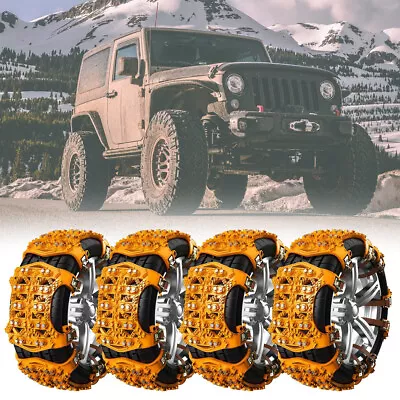 Tire Chain Thickening Anti-skid Emergency Chains For 2020-2022 Jeep Gladiator • $57.03