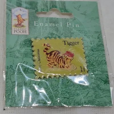 New Classic Winnie The Pooh Tigger Merry Christmas Enamel Pin Michel & Company • $7.79