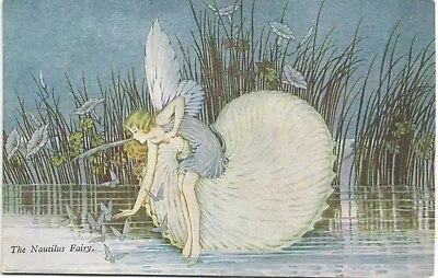 Ida Rentoul Outhwaite. The Nautilus Fairy In Series 71a By A.& C.Black. • £25