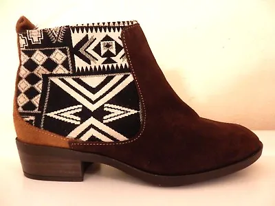 £64.14 • Buy DESIGUAL - Boots Navajo Boho - Size 36 - Authentic
