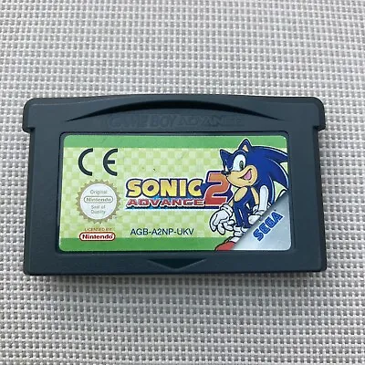 Sonic Advance 2 Nintendo Gameboy Advance GBA Genuine Cart Only Tested Working  • £14.99