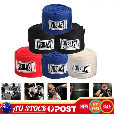 2pcs/roll Pro Boxing Hand Straps Wraps UFC MMA Wrist Guards Cotton Bandage • $12.34