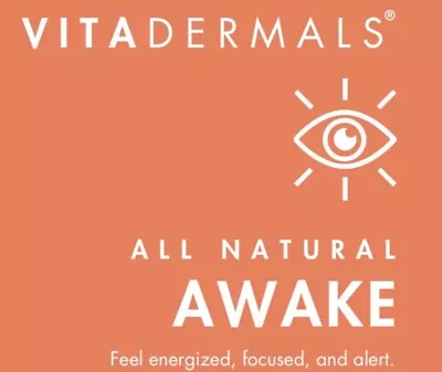 Vitadermal Awake Patch With Time Release Energy 2x Patches • $6.45