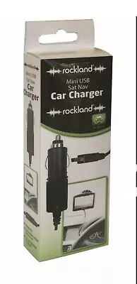 Rockland F82126 Rockland Car Charger USB To Mini USB Sat Nav TomTom RAC Hama GPS • £4.99