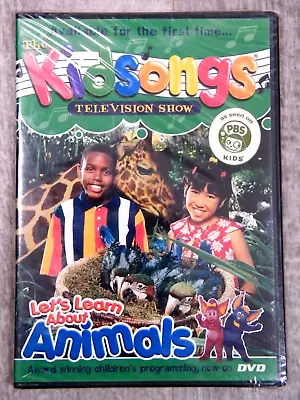 Kidsongs Television Show: Let's Learn About Animals - PBS Kids DVD- New Sealed • $15.95