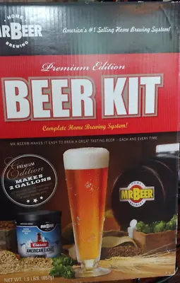 Mr. Beer Kit Premium Edition Home Brewing New In Box Mix Has Expired • $26.98