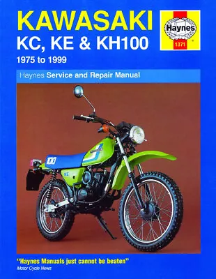 NEW Haynes Workshop Manual For KAWASAKI KH 100 G4 (EX) 1983 • £45