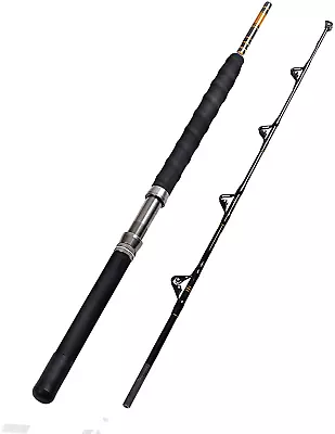 1-Piece/2-Piece Saltwater Offshore Heavy Trolling Rod Big Game Roller Rod Conven • $73.99