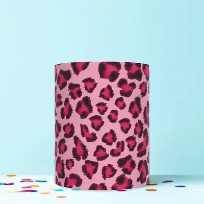 Pink Animal Print Wrap Around Edible Cake Topper Icing Sheet Decoration Wr49 • £12.99