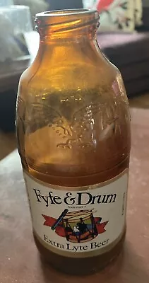 Old Vintage  FYFE & DRUM  Empty Beer Mini Bottle RochesterNY  Co  USA • $12.95