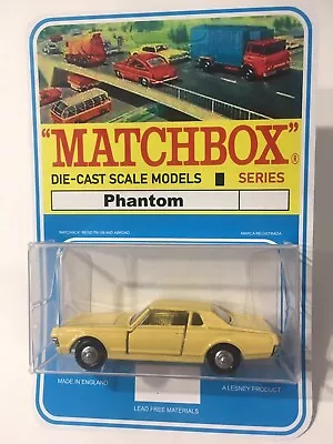 Matchbox Lesney Phantom #62 Custom Mercury Cougar In Cream With Blister Pack • $49.95