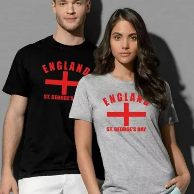 £9 • Buy St. George's Day England T-Shirt FREE UK POSTAGE
