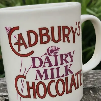 £7.90 • Buy Art Deco Style CADBURY’S DAIRY MILK CHOCOLATE Coffee Mug •Staffordshire Pottery