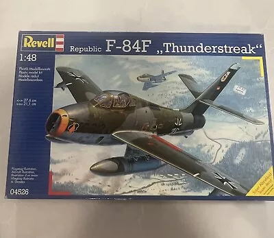 Revell Republic F-84F Thunderstreak 1/48 Scale Model Kit 04526 • $28