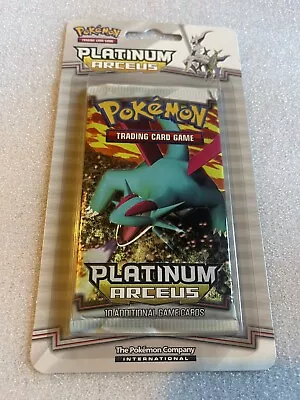$414.02 • Buy New 2009 Pokemon Platinum Arceus Booster Pack Sealed Salamance Blister Artwork