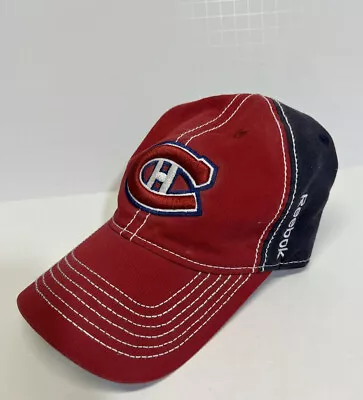 Reebok Montreal Canadiens Structured Adjustable NHL Hat SIDE LOGO • $20.78