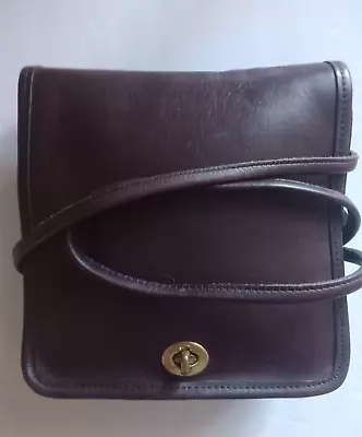 Coach Vintage Compact Crossbody Mahogany Brown • $75.95