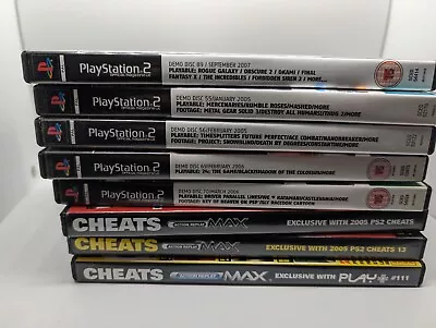 Official PlayStation Magazine Demo Discs & Action Replay Max Demo Discs X 8 • £15.99