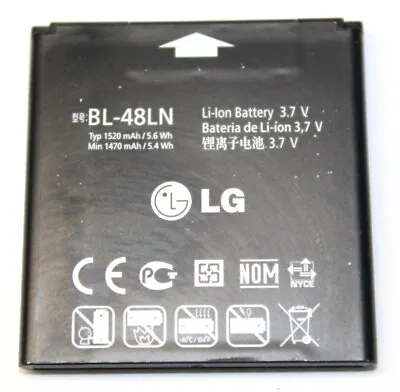 $14.99 • Buy LG BL-48LN Cellphone Battery Replacement 1520mAh 3.7V For MyTouch Q 4G Slider