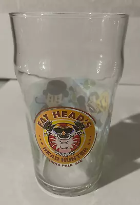 Fat Head's Brewery Cleveland Ohio Head Hunter IPA Nonic Pint Beer Glass • $9