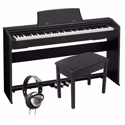 Casio Privia PX-770 Digital Piano - Black HOME ESSENTIALS BUNDLE • $799.99