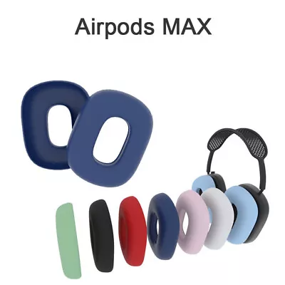 $14.99 • Buy For Apple AirPods Max Headphone Ear Cap Protective Case Earphone Silicone Sponge