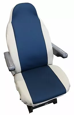 £39.99 • Buy Fiat Ducato Luxury Motorhome Seat Covers - Jelly Blue / Beige Pair