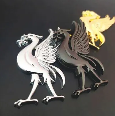 £11.99 • Buy Liverpool Liverbird Embossed Car-styling Metal Badge Emblem Sticker Trunk Decal