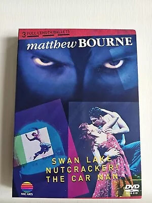 Matthew Bourne Collection (3 Disc Box Set) (DVD 2008) 3 Full Ballet's  • £8.79